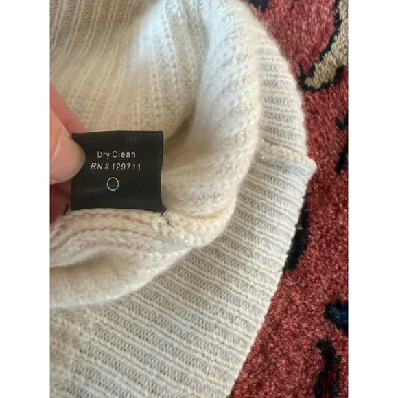 Jenni Kayne 100% Cashmere Cocoon Cardigan XS Oatmeal Knit Sweater  $445 - Picture 6 of 13